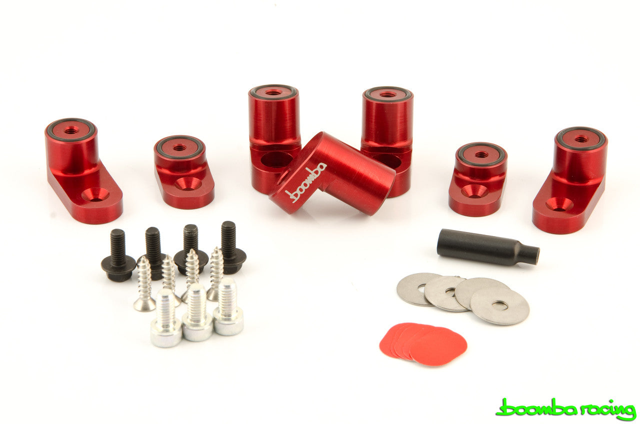 BOOMBA FOCUS ST/RS WING RISER KIT (RED ONLY)