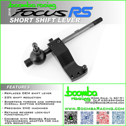 BOOMBA FOCUS RS SHORT THROW SHIFTER